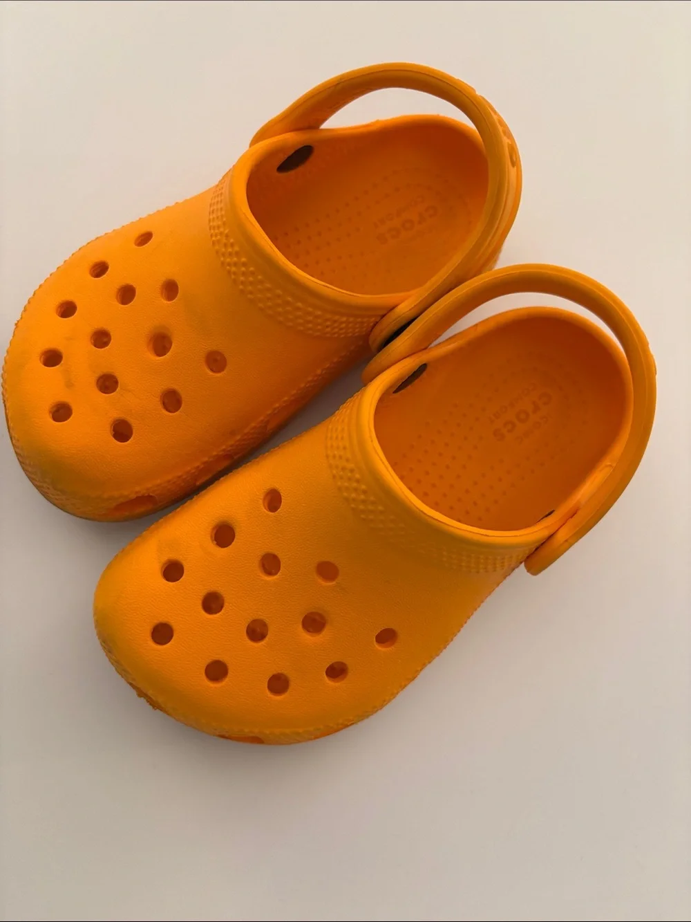 CROCS Kids Classic Clog in Orange